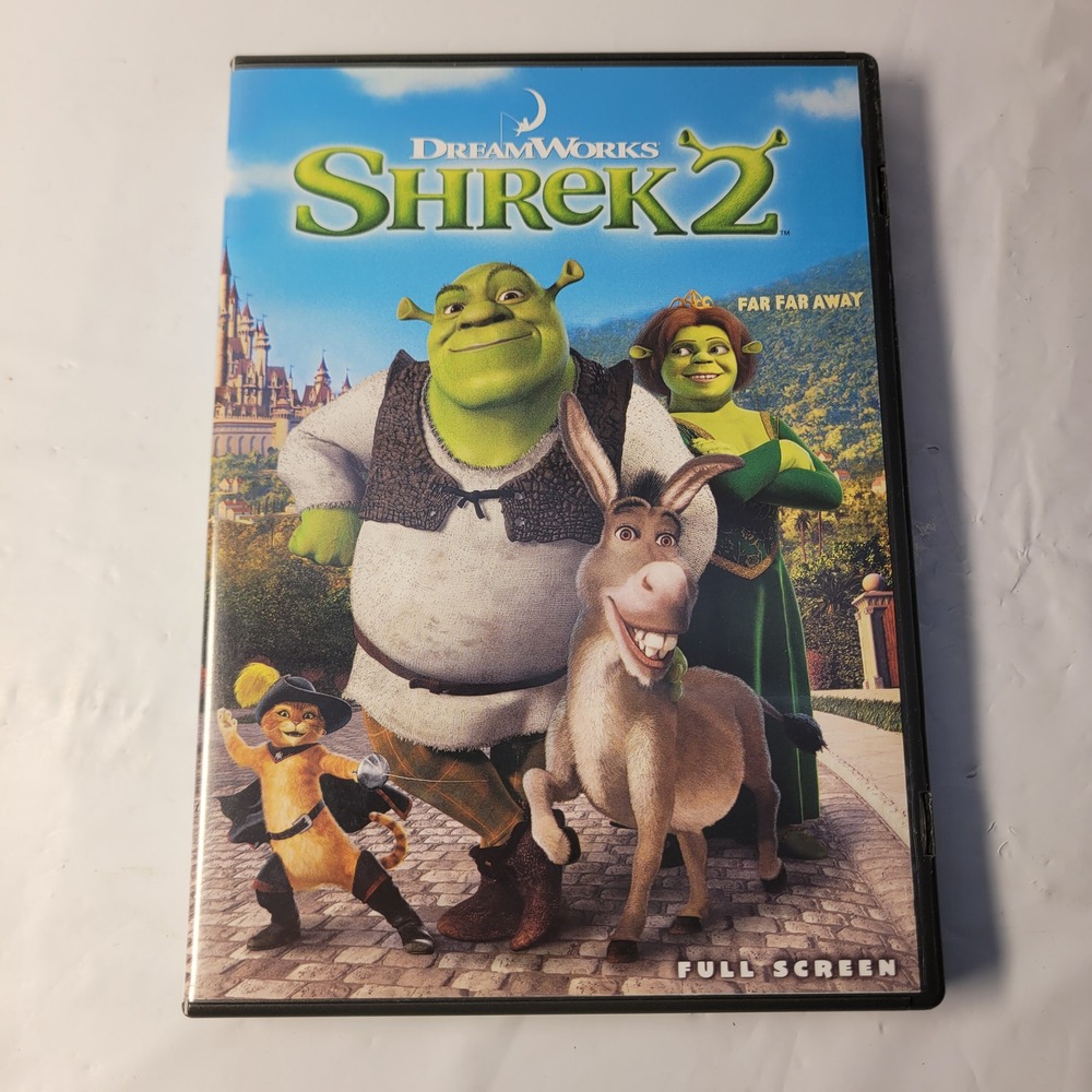 DreamWorks Shrek 2 DVD Full Screen Edition Childrens Animation Movie